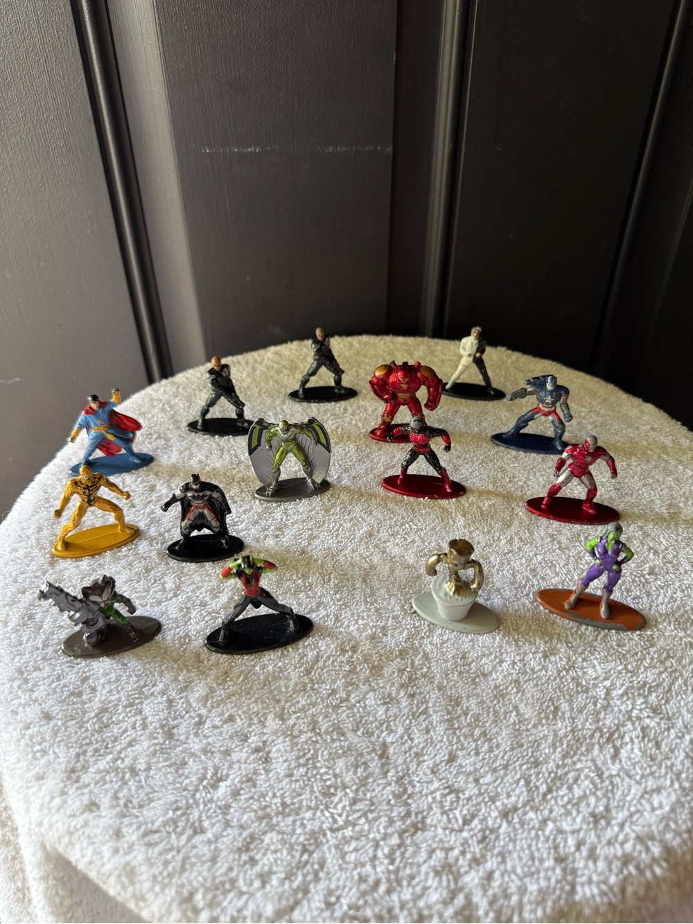 Jada Marvel Nano Metalfigs Mini-Figures Die-Cast Metal - Lot of 15 Figures